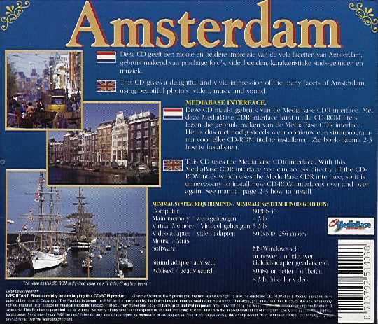 Jewel Case back Amsterdam.