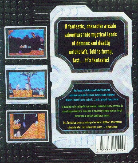 Retail Box back Toki.