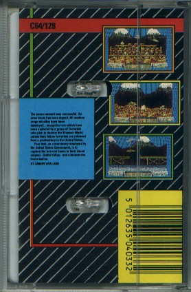 Cassette back Battle Valley.