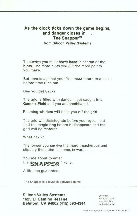 Plastic Bag back Snapper?, Can You Survive The.