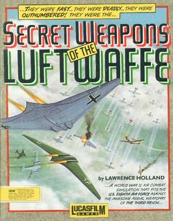 Retail Box cover Secret Weapons Of The Luftwaffe.