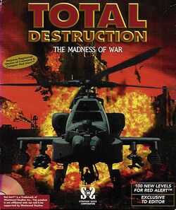 Retail Box cover Total Destruction: The Madness Of War.