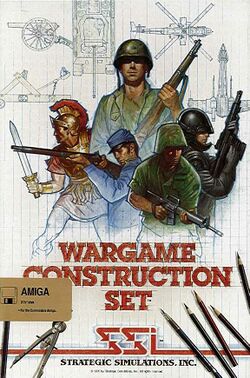 Retail Box cover Wargame Construction Set.
