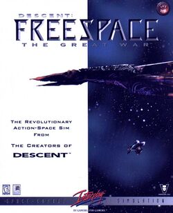 Retail Box cover Descent: Freespace The Great War.
