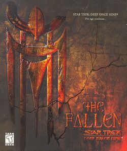 Retail Box cover Star Trek Deep Space Nine The Fallen.
