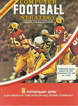 Retail Box cover Sports Illustrated Computer Football Strategy.