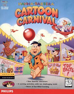 Retail Box cover Hanna-Barbera Cartoon Carnival.