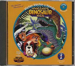 Jewel Case cover Victor Vector & Yondo Last Dinosaur Egg.