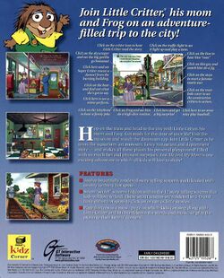 Retail Box back Just Me And My Mom.