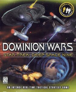 Retail Box cover Star Trek Deep Space Nine Dominion Wars.
