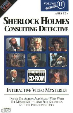 Retail Box cover Sherlock Holmes Consulting Detective Volume II.