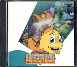 Retail Box cover Freddi Fish The Case Of Missing Kelp Seeds.