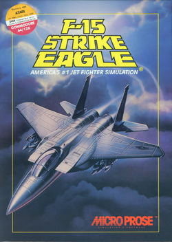 Retail Box cover F-15 Strike Eagle.