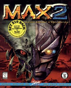 Retail Box cover M.A.X. 2 Mechanized Assault & Exploration.
