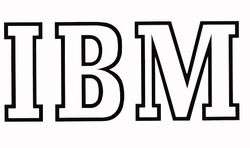 IBM logo 1947-1956.