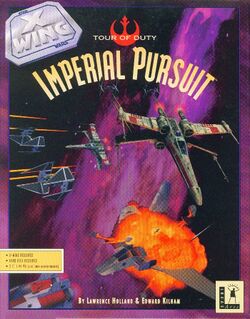 Retail Box cover Star Wars X-Wing Tour Of Duty: Imperial Pursuit.