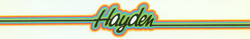 Hayden Software logo.