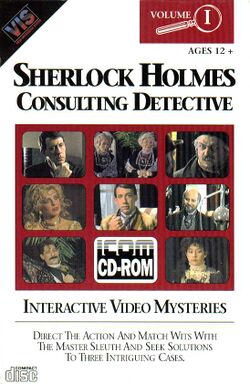 Retail Box cover Sherlock Holmes Consulting Detective Volume I.