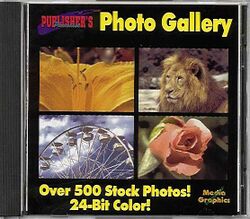 Jewel Case cover Publisher's Paradise Photo Gallery.