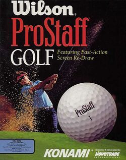 Retail Box cover Wilson Pro Staff Golf.