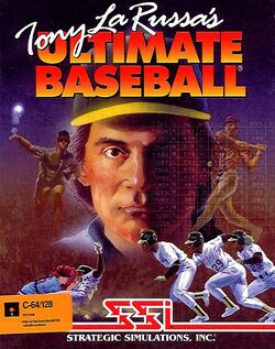 Retail Box cover Tony LaRussa's Ultimate Baseball.